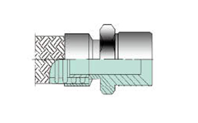 活接螺母連接、錐面密封式RLM型
