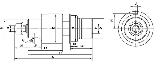 YHC系列連鑄用旋轉接頭